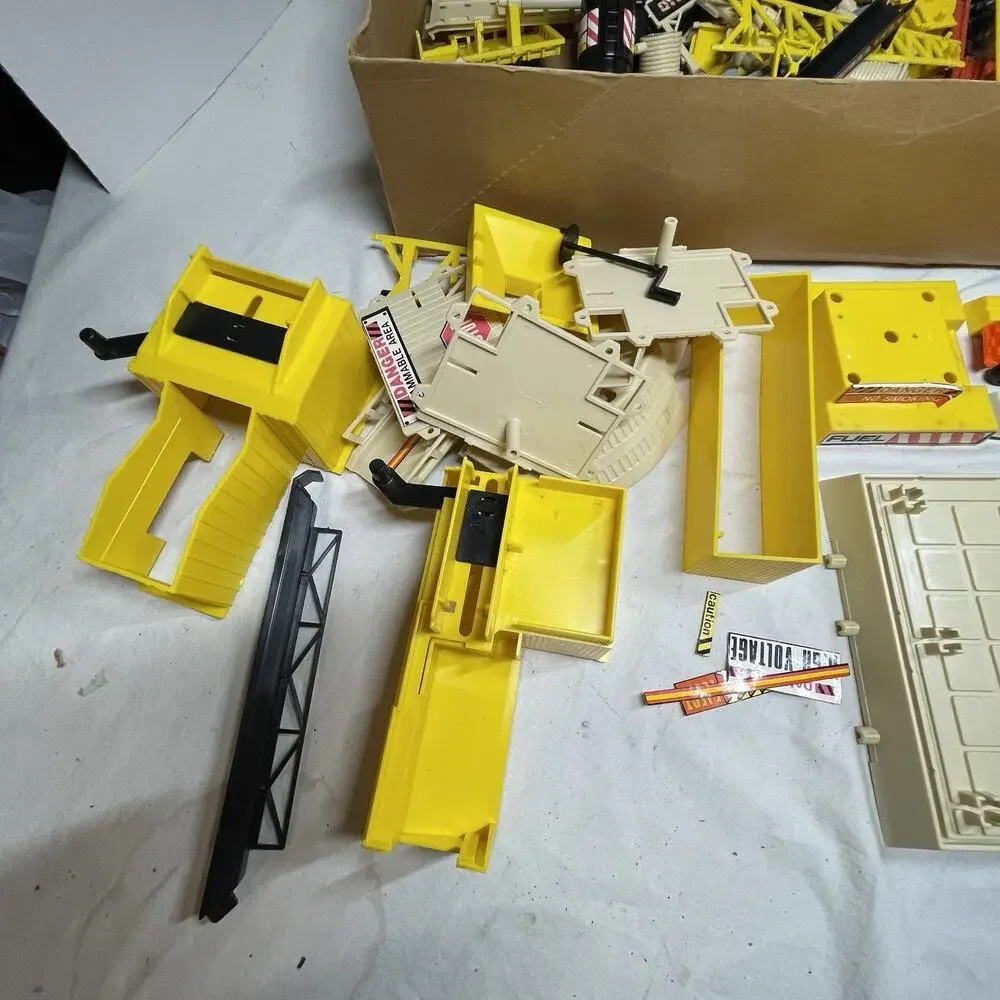 Dyna-Mite City Construction Site Playset # 13022 w/ Box - Vintage